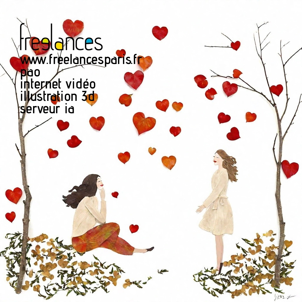 Pao mise en page internet vidéo illustration 3d serveur IA générative AI freelance paris studio de création magazines yrlbdco0